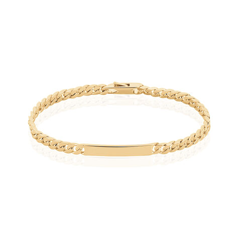 Bracelet Identité Clement Plaqué Or Jaune - Gourmettes Femme | Marc Orian