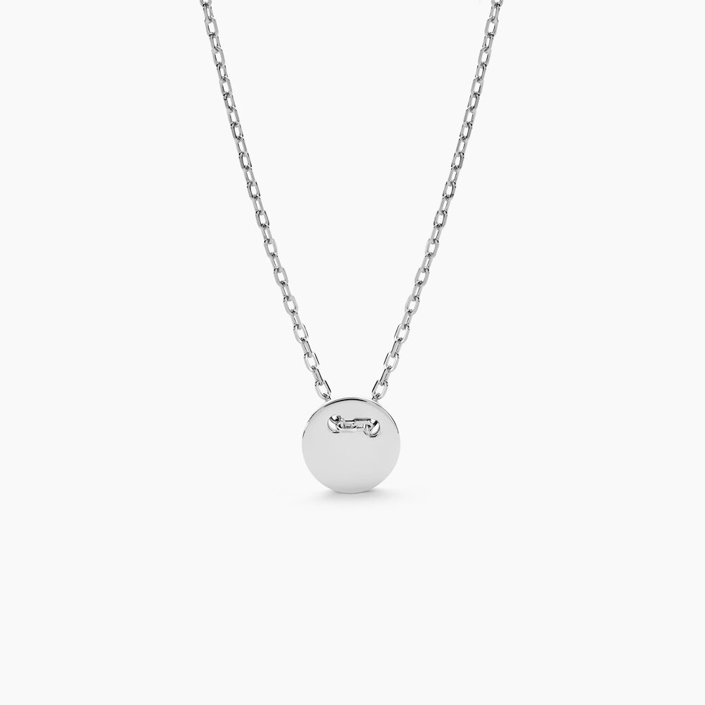 Collier Loueva Argent Blanc - Colliers Femme | Marc Orian