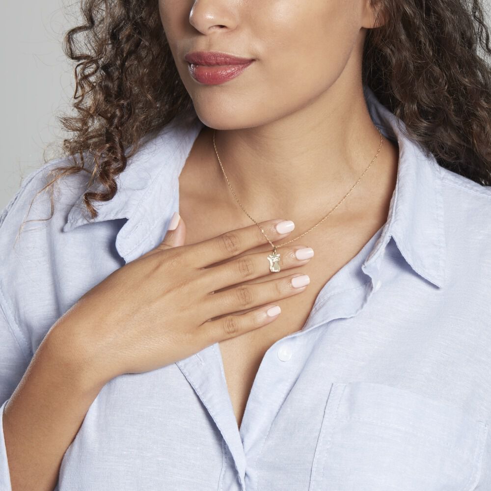 Pendentif Egee Chat Or Jaune - Pendentifs Femme | Marc Orian