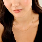 Chaine Annette Acier Jaune - Colliers fantaisie Femme | Marc Orian