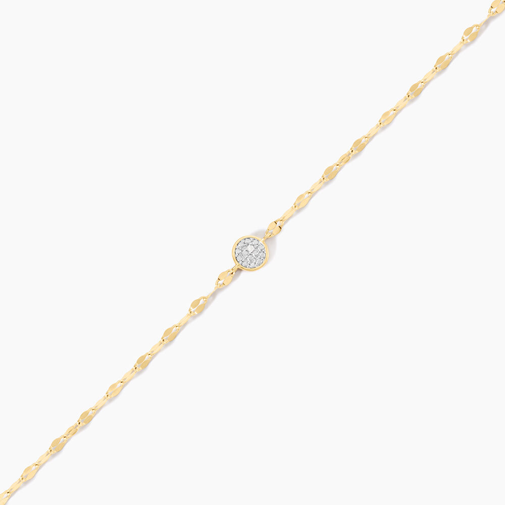 Bracelet Merideth Or Jaune Diamant - Bracelets cha&icirc;nes Femme | Marc Orian