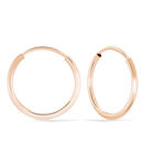 Cr&eacute;oles Dominae Or Rose - Cr&eacute;oles Femme | Marc Orian