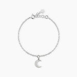 Bracelet Twiggy Argent Blanc - Bracelets fantaisie Femme | Marc Orian
