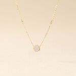 Collier Melisane Or Jaune Diamant - Colliers avec pierres Femme | Marc Orian