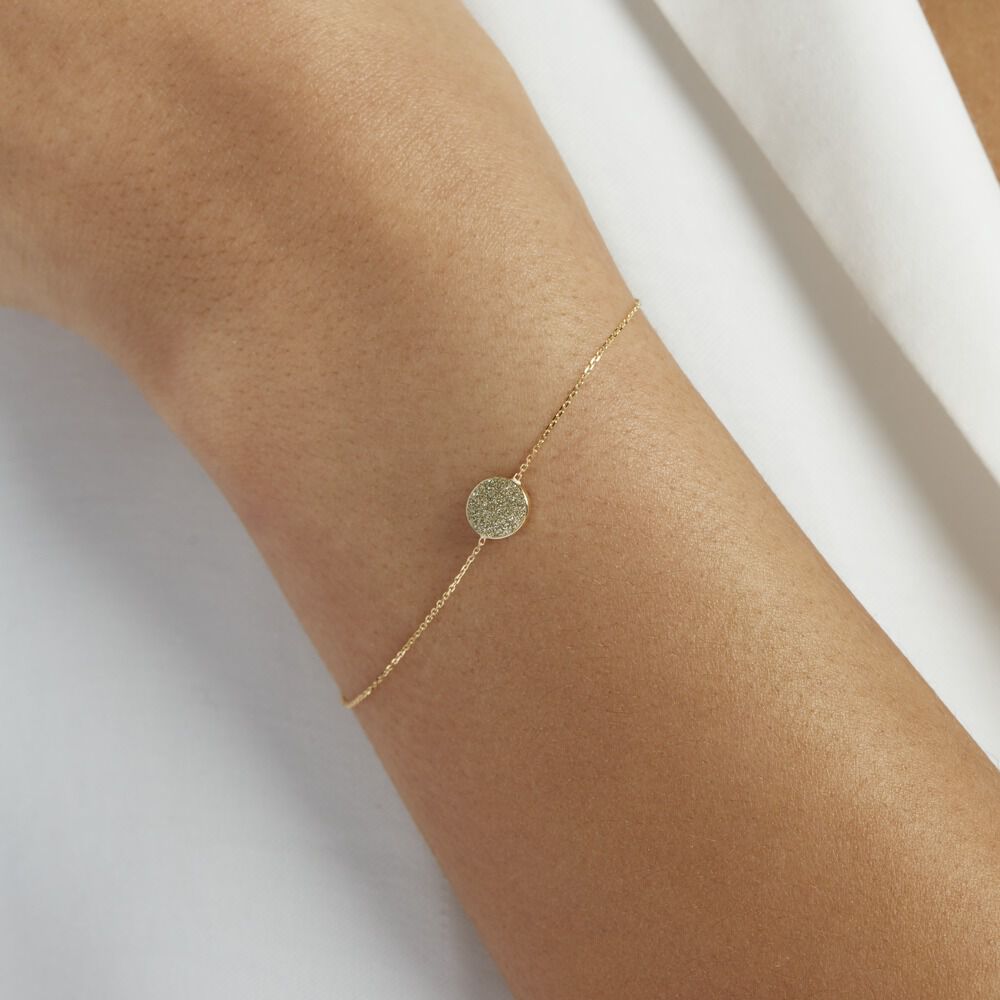 Bracelet Eryne Or Jaune - Bracelets Medailles Femme | Marc Orian