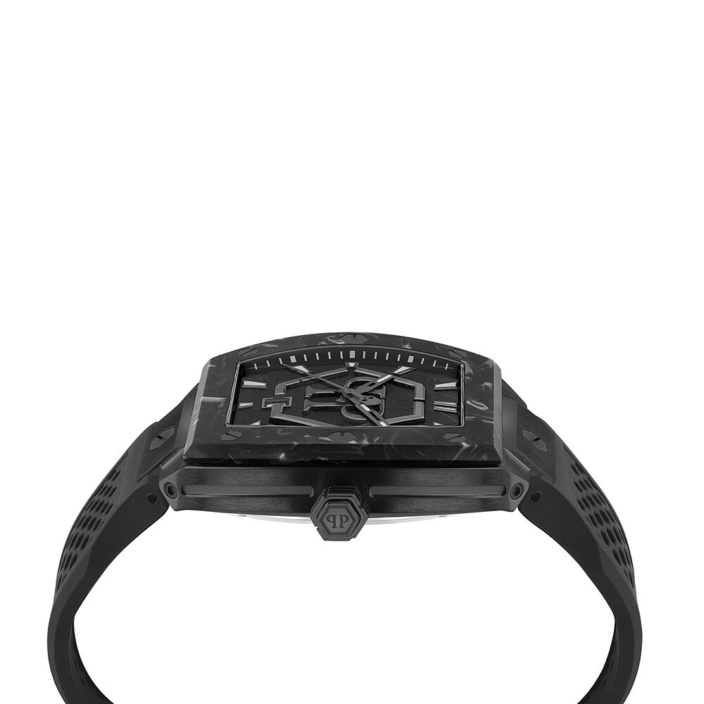 Montre Philipp Plein The Hexagon Phantom Noir - Montres &eacute;tanches Homme | Marc Orian