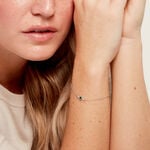 Bracelet Corelia Argent Blanc Oxyde De Zirconium - Bracelets fantaisie Femme | Marc Orian