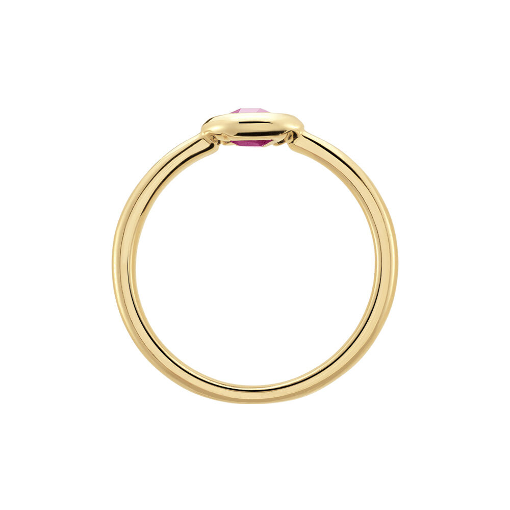 Bague Plaqué Or Leesa Oxyde De Zirconium - Bagues avec pierre Femme | Marc Orian