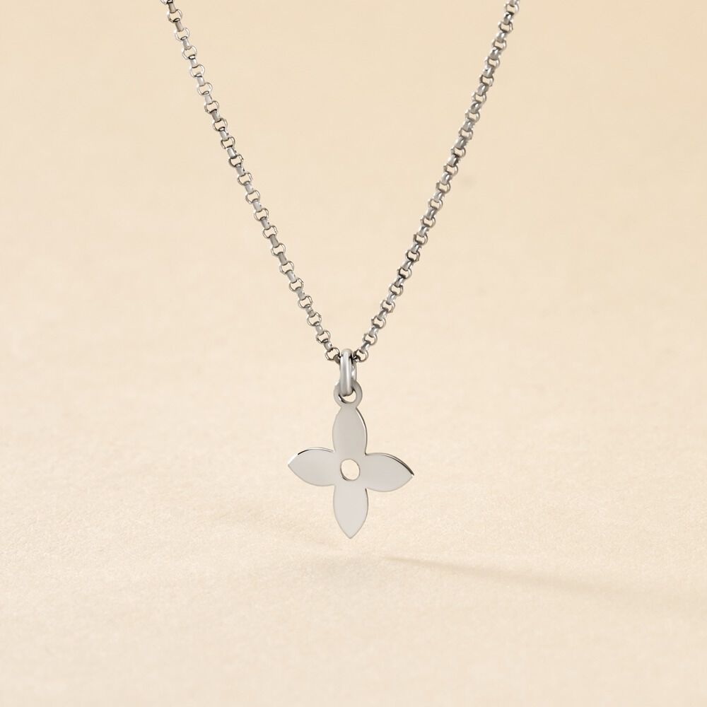 Collier Avra Argent Blanc - Colliers fantaisie Femme | Marc Orian