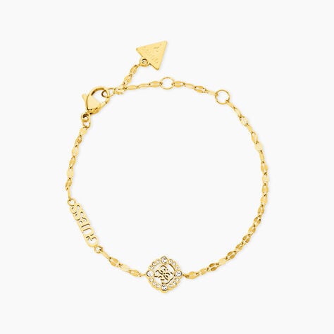 Bracelet Guess Petra Acier Jaune Oxyde De Zirconium - Bracelets cha&icirc;nes Femme | Marc Orian