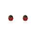 Boucles D'oreilles Puces Or Jaune Helidie Email - Puces Enfant | Marc Orian