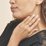 Bague Valencia Or Blanc Diamant - Parures de mariage Femme | Marc Orian