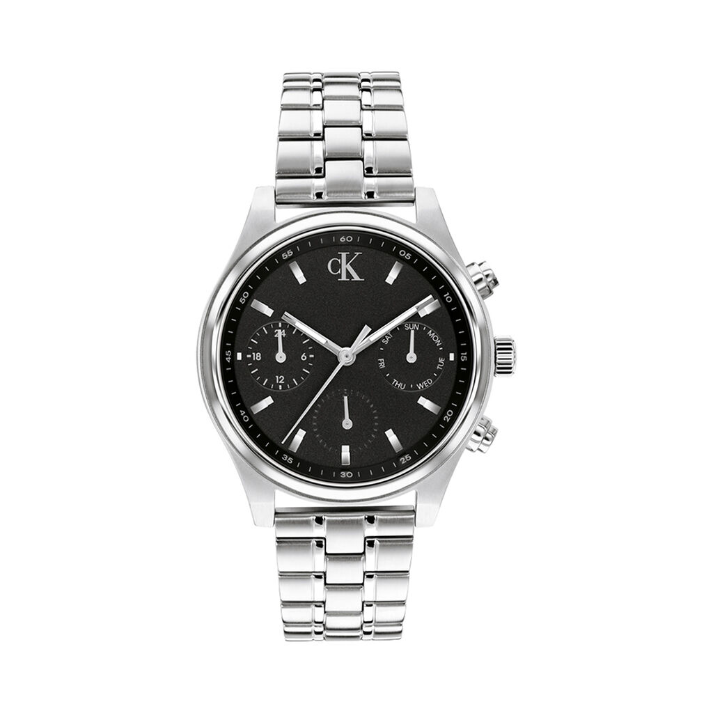 Montre Calvin Klein Modern Vintage Noir - Montres &eacute;tanches Homme | Marc Orian