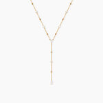 Collier Scintillante Plaqu&eacute; Or Jaune Oxyde De Zirconium - Colliers avec pierres Femme | Marc Orian