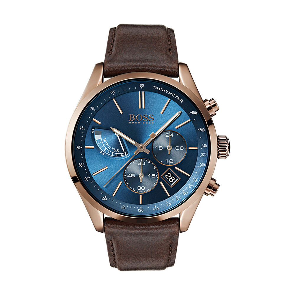 Montre Boss Grand Prix Bleu - HIMHX1B0080 • Marc Orian | Bijouterie en ligne