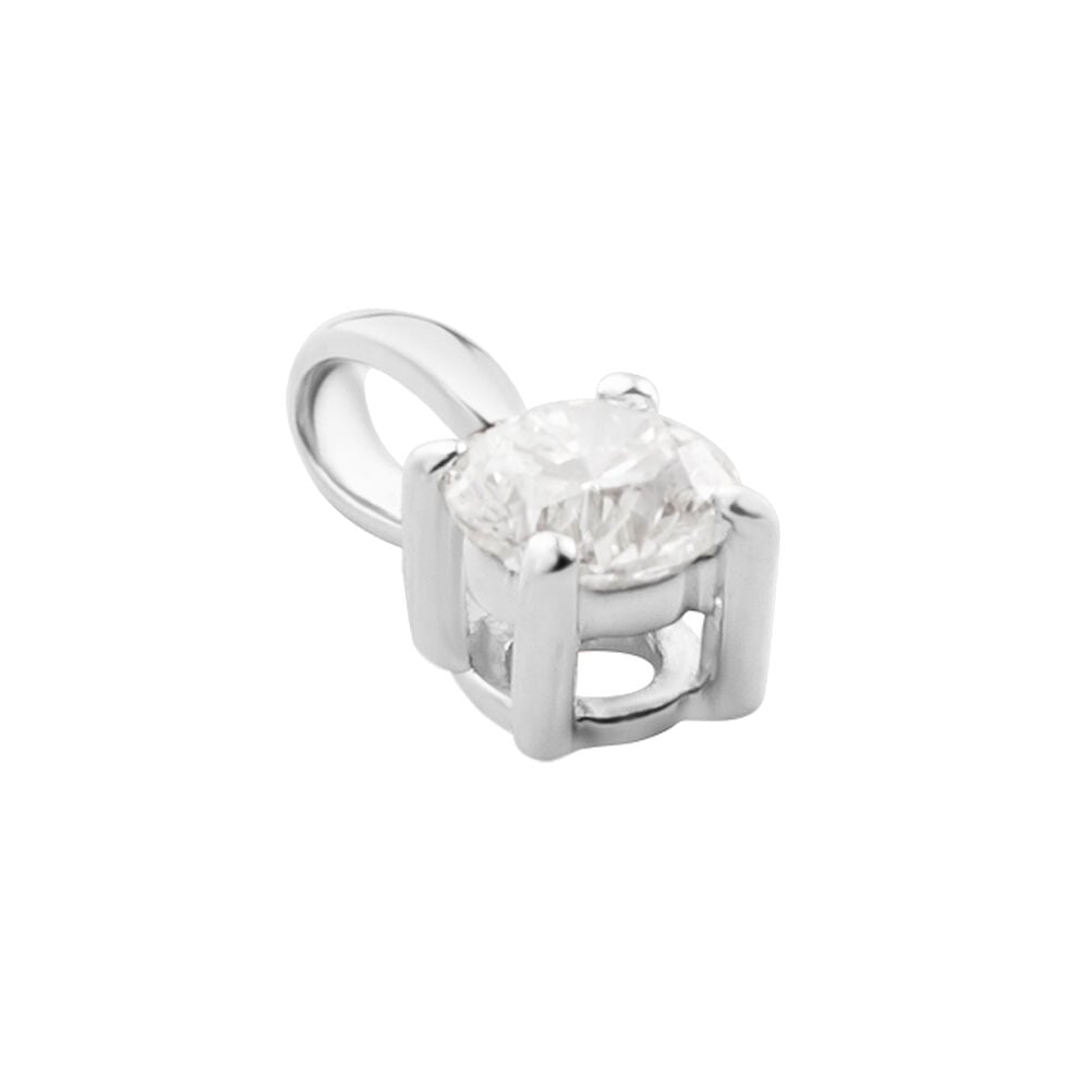 Pendentif Aphrodite Or Blanc Diamant - Pendentifs Femme | Marc Orian