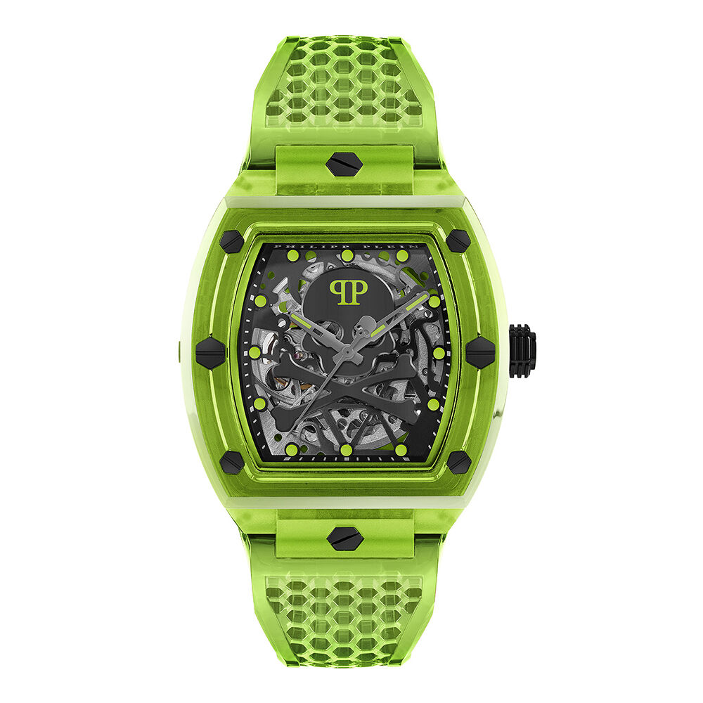 Montre Philipp Plein The $keleton Crystal Noir - Montres automatiques Homme | Marc Orian