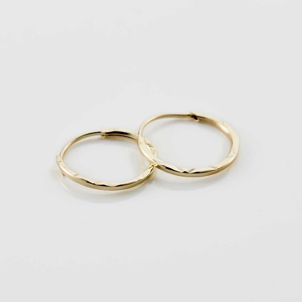 Cr&eacute;oles Valerina Or Jaune - Cr&eacute;oles Femme | Marc Orian