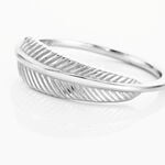 Bague De Phalange Palma Argent Blanc - Bagues phalange Femme | Marc Orian