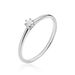 Bague Solitaire Liseline Or Blanc Diamant - Solitaires Femme | Marc Orian