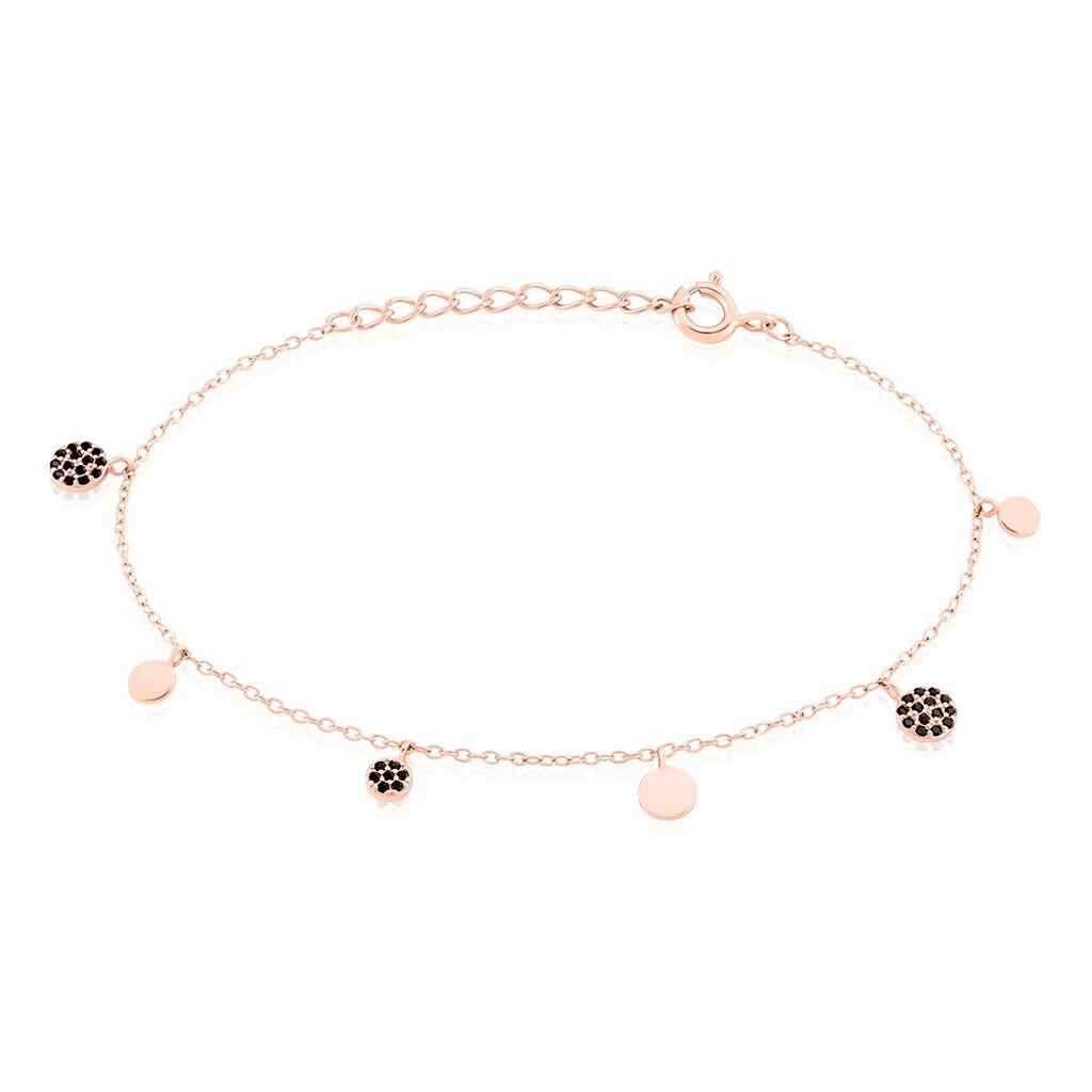 Bracelet Lorainne Argent Bicolore Oxyde De Zirconium - Bracelets Medailles Femme | Marc Orian