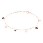 Bracelet Lorainne Argent Bicolore Oxyde De Zirconium - Bracelets Medailles Femme | Marc Orian