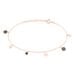 Bracelet Lorainne Argent Bicolore Oxyde De Zirconium - Bracelets Medailles Femme | Marc Orian