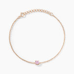 Bracelet Rio Argent Rose Oxyde De Zirconium - Bracelets fantaisie Femme | Marc Orian