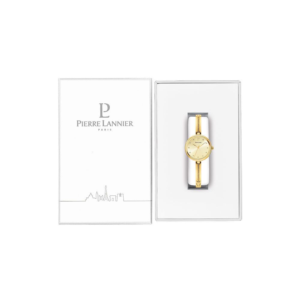 Montre Pierre Lannier Leia Dor&eacute; - Montres classiques Femme | Marc Orian