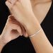 Bracelet Nuriaae Argent Blanc - Bracelets fantaisie Femme | Marc Orian