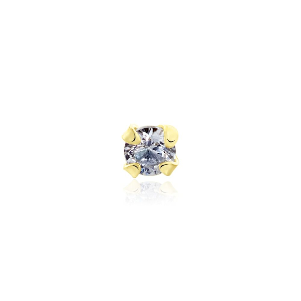 Piercing De Nez Or Jaune Oxyde De Zirconium - Piercing Nez Femme | Marc Orian