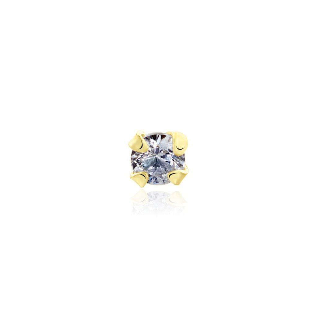 Piercing De Nez Or Jaune Oxyde De Zirconium - Piercing Nez Femme | Marc Orian