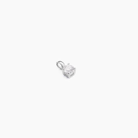 Pendentif One Or Blanc Diamant - Parures de mariage Femme | Marc Orian