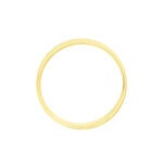 Alliance Fantaisie Sable Demi Jonc Classique Or Jaune - Alliances duo Unisex | Marc Orian