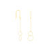 Boucles D'oreilles Pendantes Leonetta Or Jaune - Pendantes Femme | Marc Orian