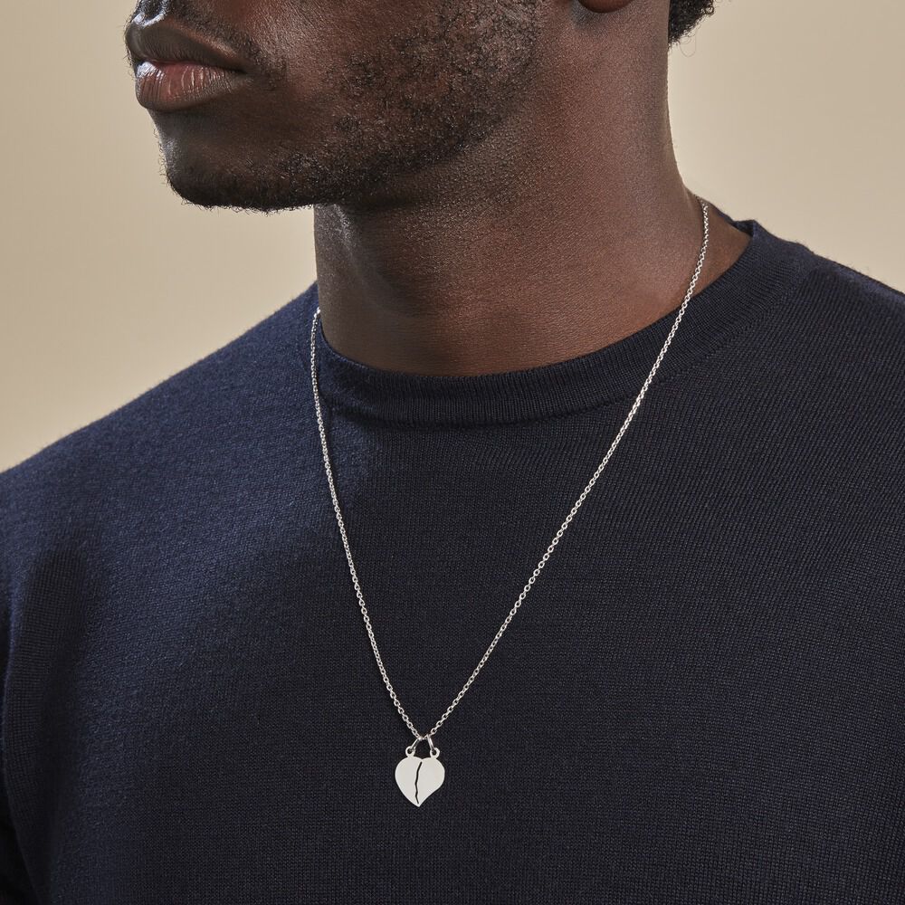 Pendentif Eudocie Or Blanc - Bijoux personnalisés Famille | Marc Orian