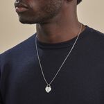 Pendentif Eudocie Or Blanc - Bijoux personnalis&eacute;s Famille | Marc Orian