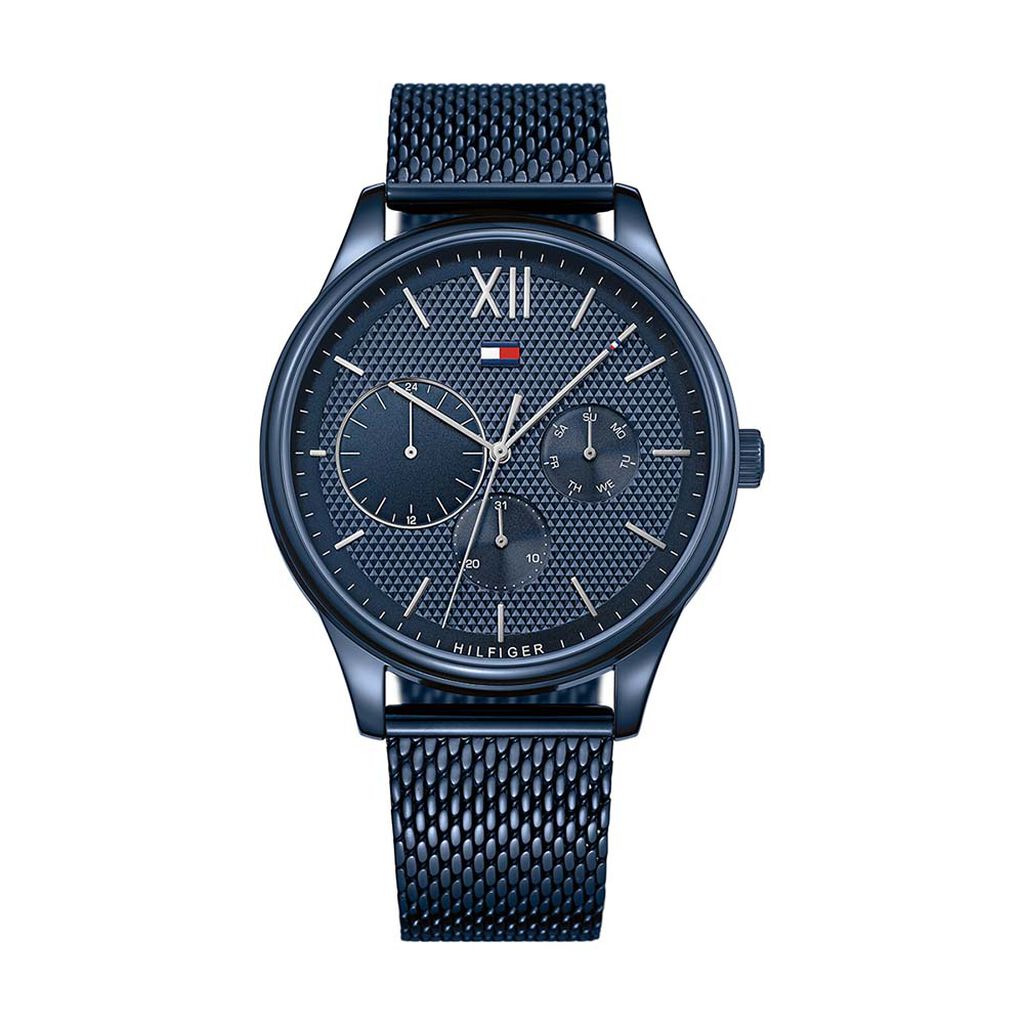 Montre Tommy Hilfiger Damon Bleu - Montres étanches Homme | Marc Orian