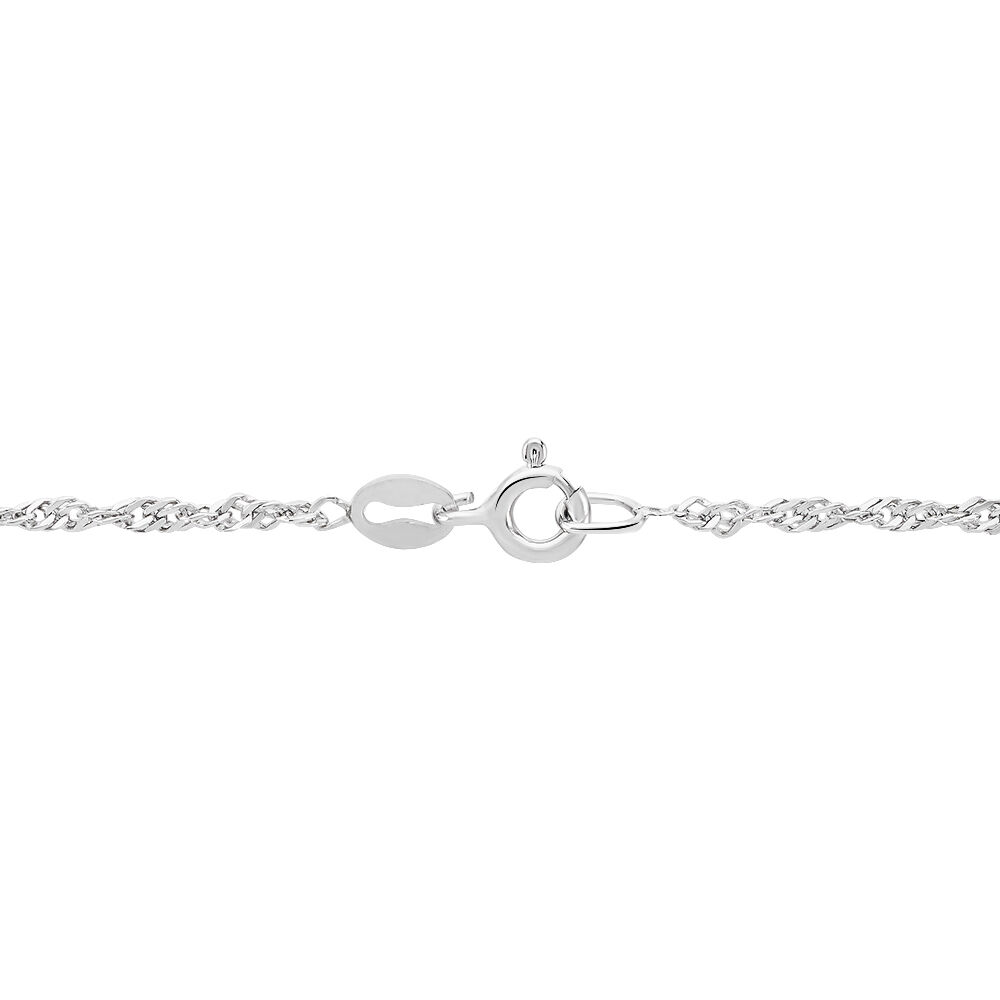 Chaîne Shanone Argent Blanc - Chaines Femme | Marc Orian