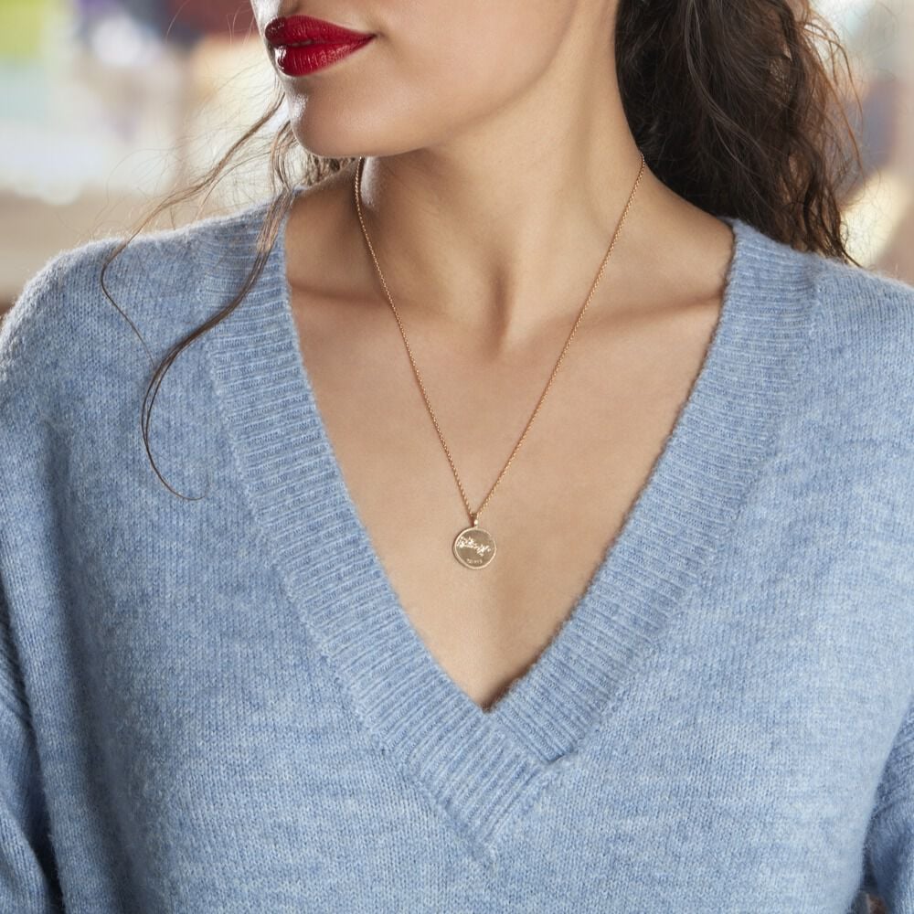 Collier Iago Plaqué Or Oxydes De Zirconium - Colliers avec pierres Femme | Marc Orian