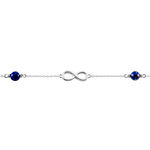 Bracelet Argent Mojdeh Lapis Lazuli - Bracelets fantaisie Femme | Marc Orian
