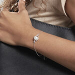Bracelet Alessia Argent Blanc Perle De Culture Et Oxyde De Zirconium - Bracelets fantaisie Femme | Marc Orian