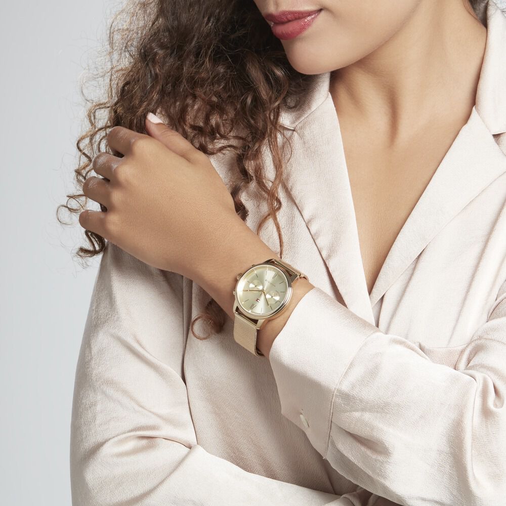 Montre tommy hilfiger deals femme dorée