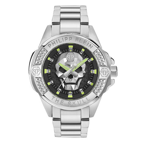 Montre Philipp Plein The $kull Noir - Montres étanches Homme | Marc Orian