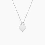 Pendentif Eudocie Or Blanc - Bijoux personnalis&eacute;s Famille | Marc Orian