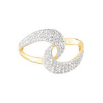 Bague Boucle D'or Or Jaune Oxyde De Zirconium - Bagues avec pierre Femme | Marc Orian