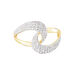 Bague Boucle D'or Or Jaune Oxyde De Zirconium - Bagues avec pierre Femme | Marc Orian