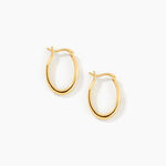 Cr&eacute;oles Beaumont Argent Dor&eacute; A L'Or 750/1000 - Cr&eacute;oles Femme | Marc Orian