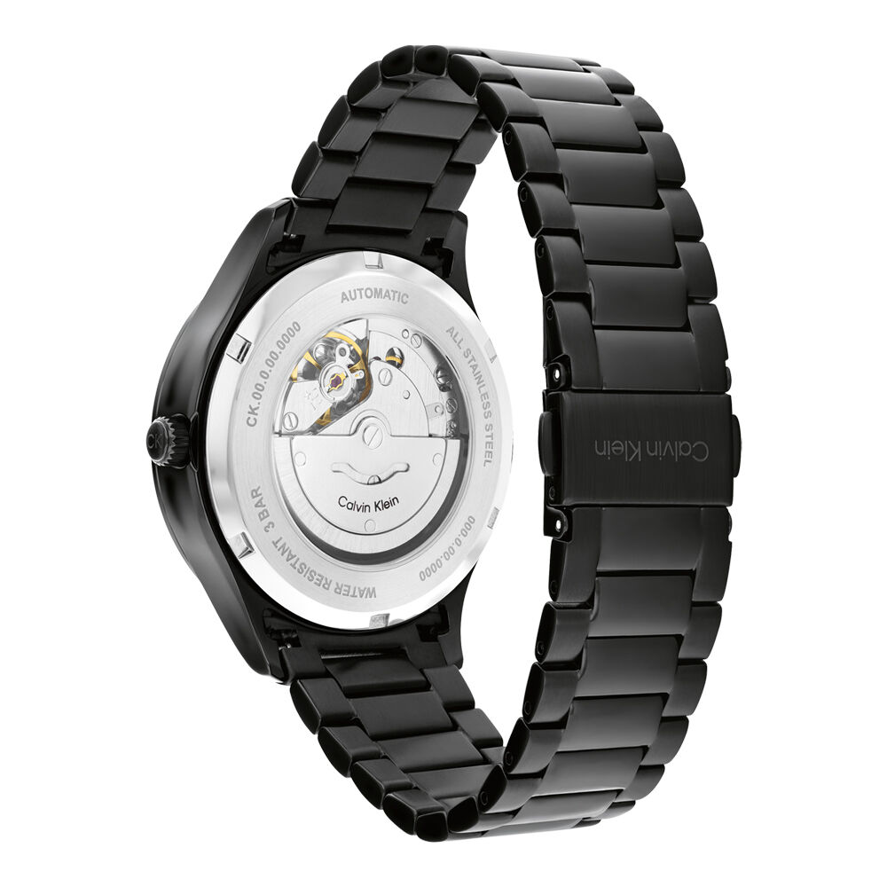 Montre Calvin Klein Iconic Automatic Noir - Montres automatiques Homme | Marc Orian