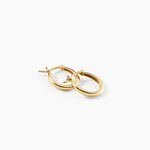 Cr&eacute;oles Beaumont Argent Dor&eacute; A L'Or 750/1000 - Cr&eacute;oles Femme | Marc Orian
